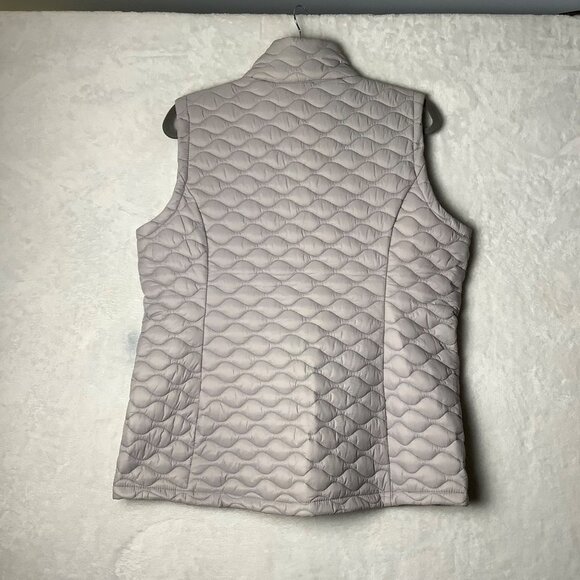 FREE COUNTRY Quilted Vest Women Size Large Silver Chip Gray Style #51-L0629S NWT - Picture 15 of 15